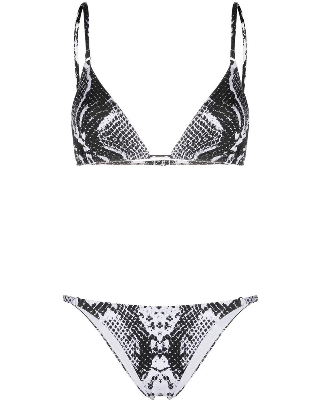 Noire Swimwear Black Snake Tanning Bikini