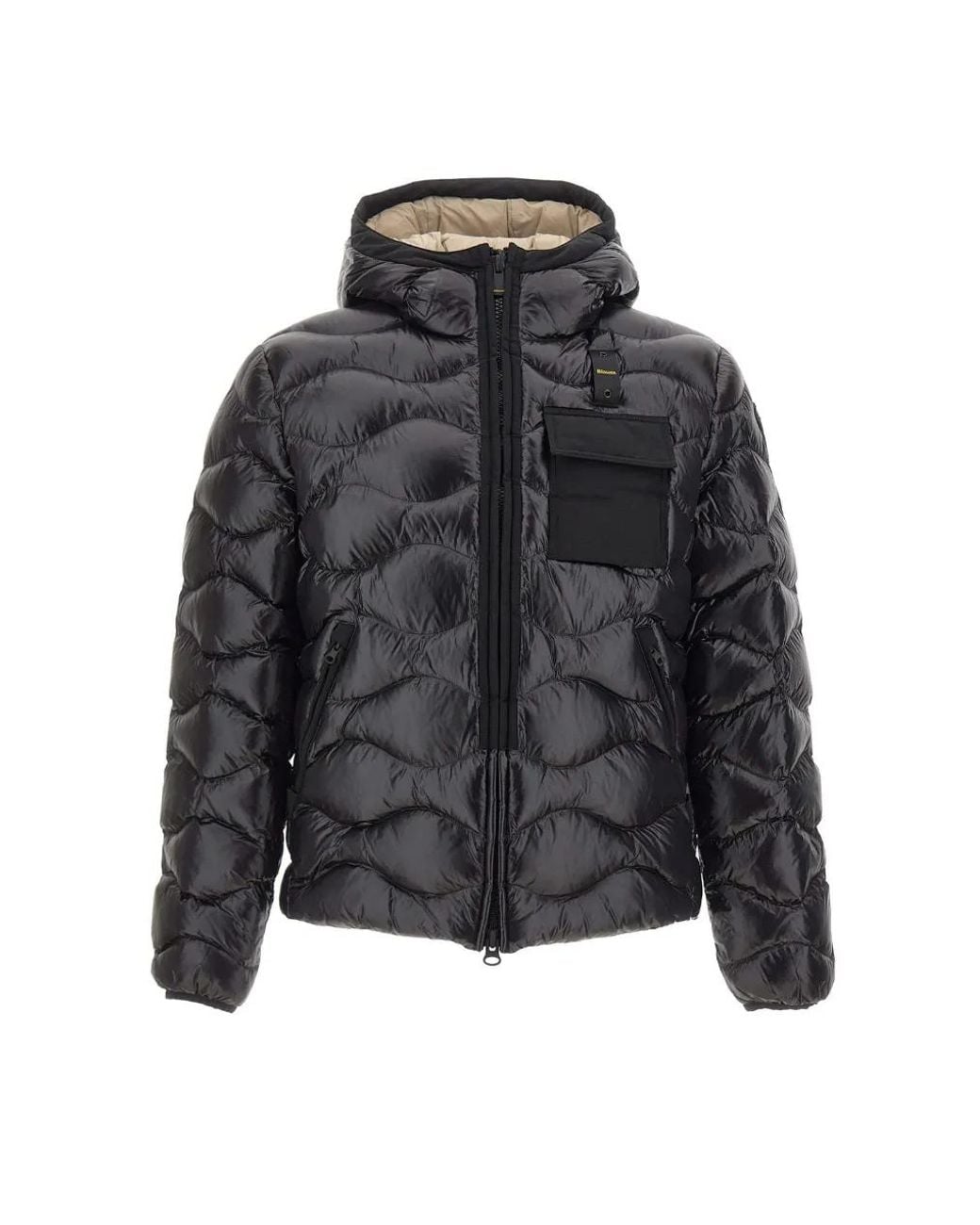 Blauer Gray Bryant Wave-Quilted Jacket for men