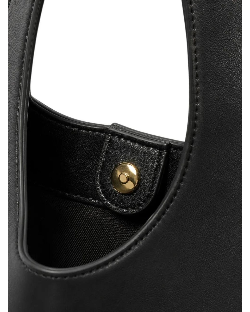 Kat Maconie Black Large Brooklyn Embossed-Logo Shoulder Bag