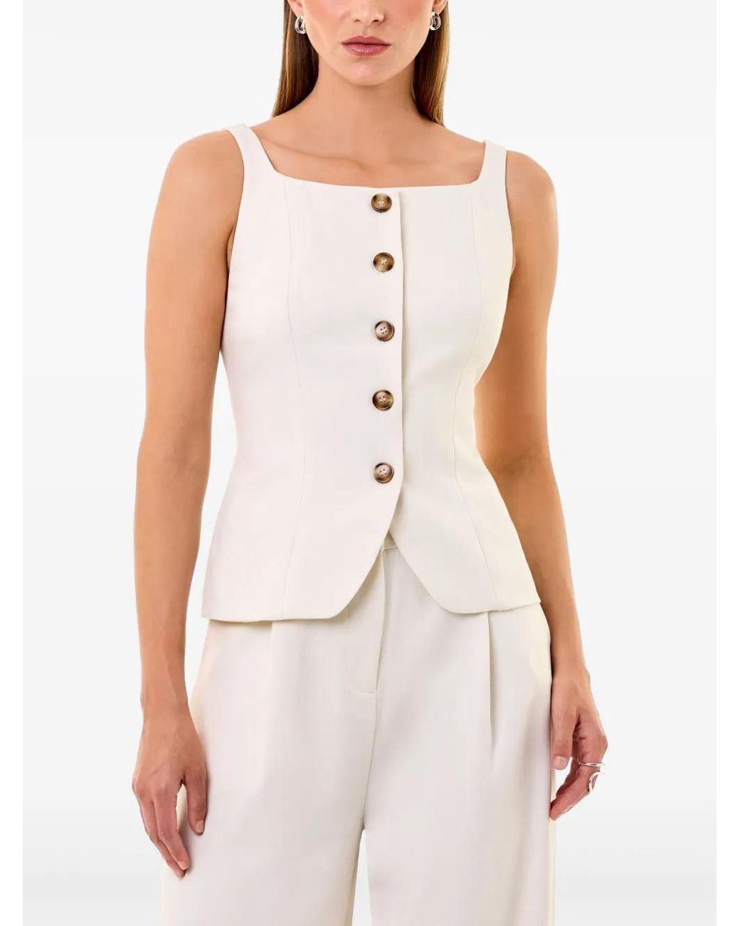 Top Sabina Nicholas de color White