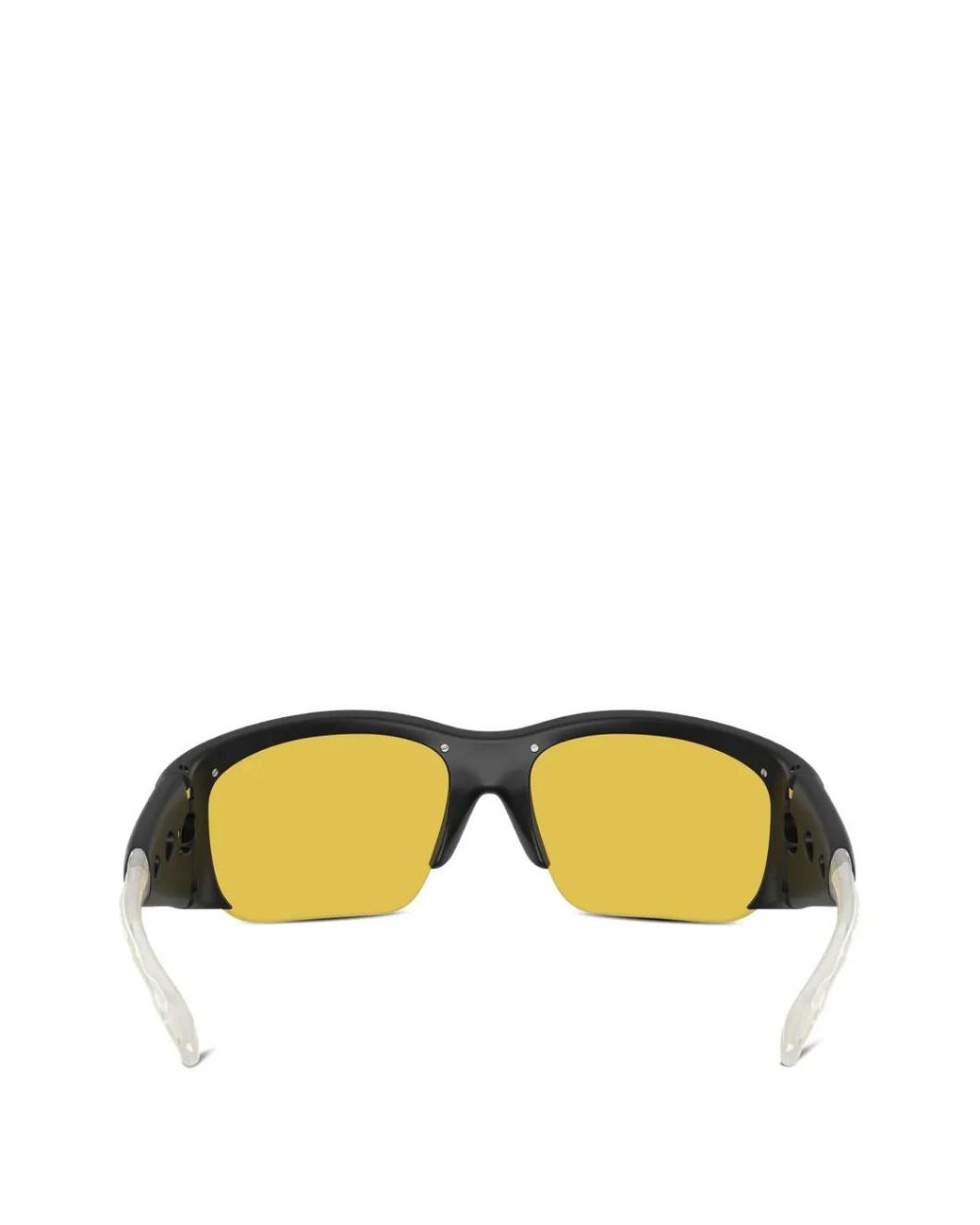 DIESEL Metallic Rectangle-Frame Sunglasses