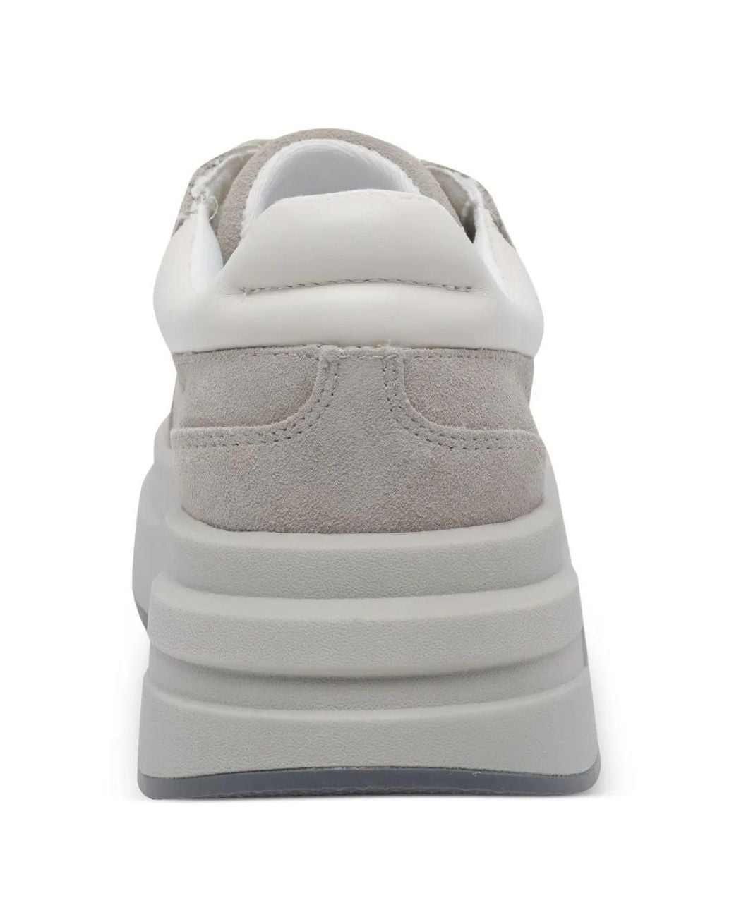 Ash Gray Idol Perforated Sneakers