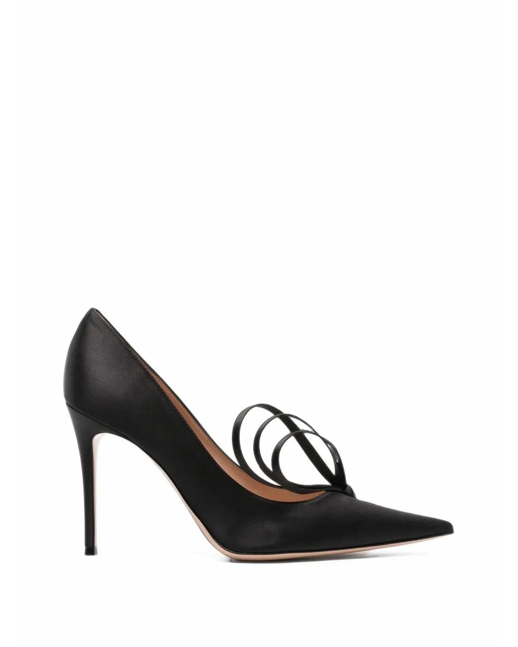 Gianvito Rossi Black Loop Pumps