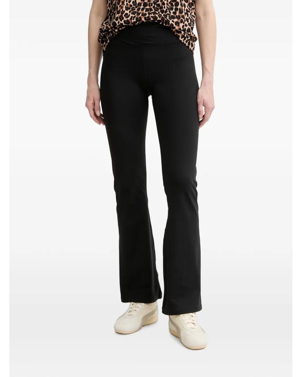 DKNY Legging Met Logoprint in het Black