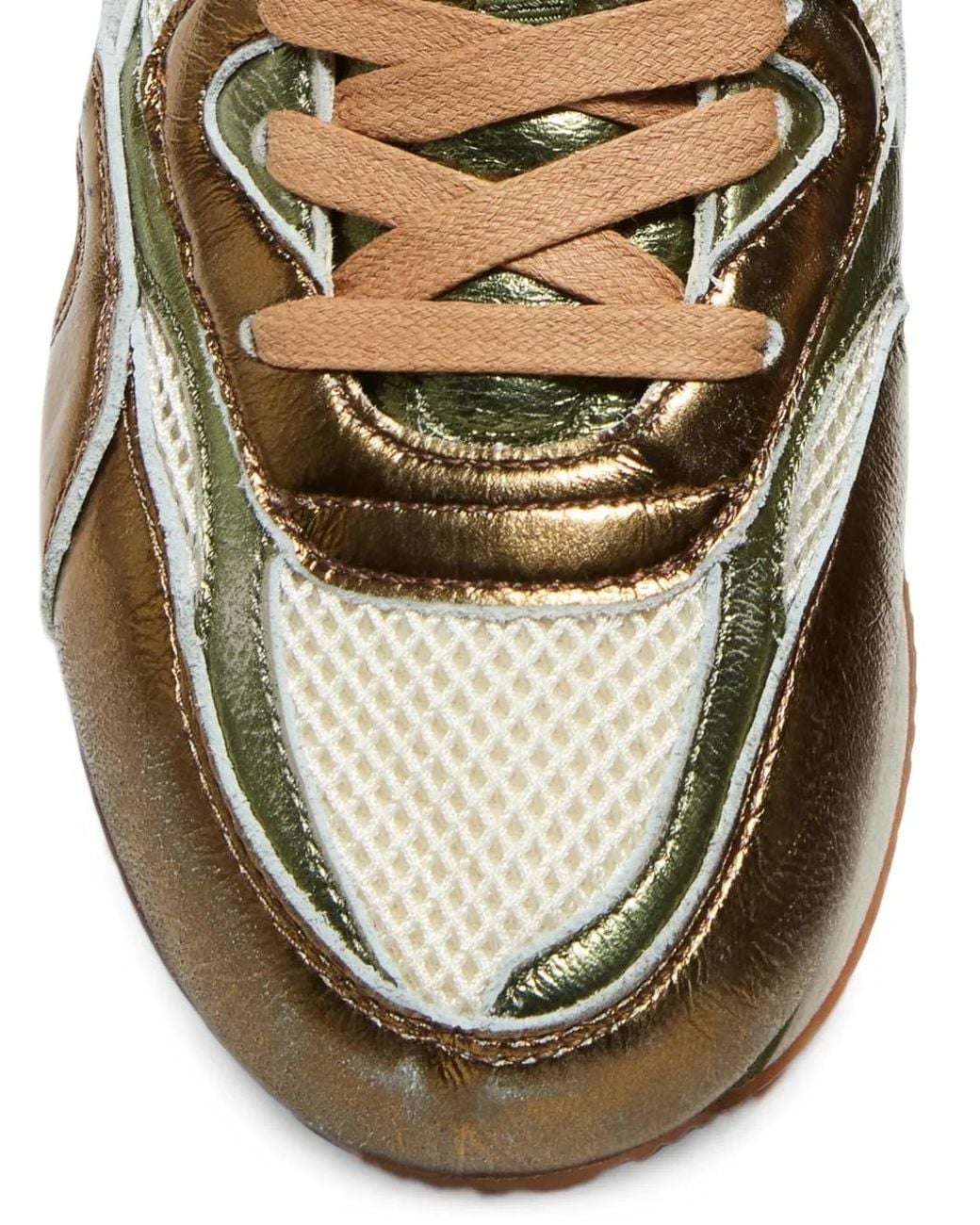 Diadora Green Baskets Heritage Equipe Revenge Métallisées