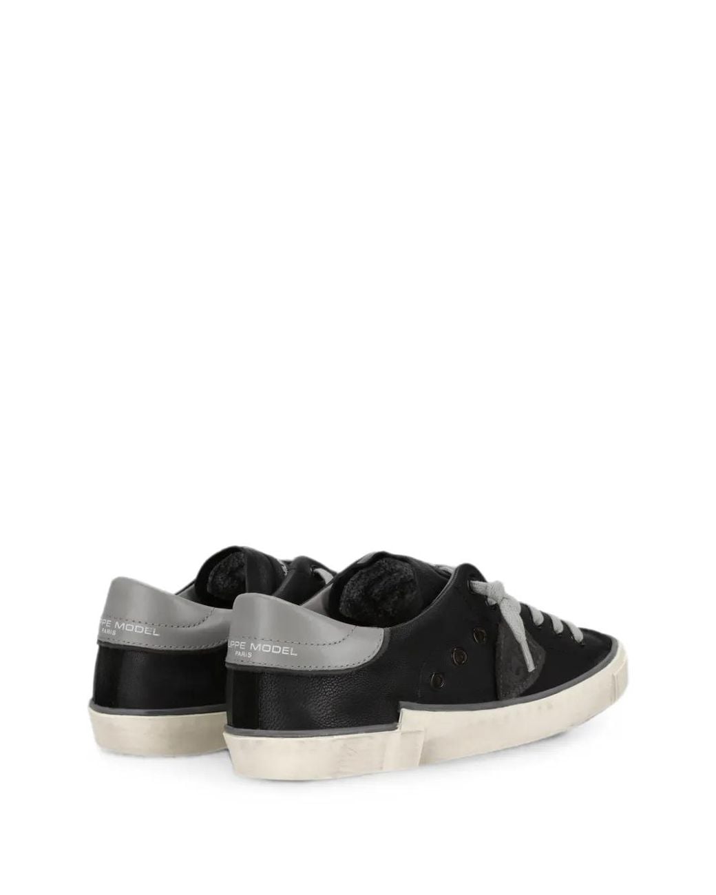 Philippe Model Black Prsx Low Sneakers