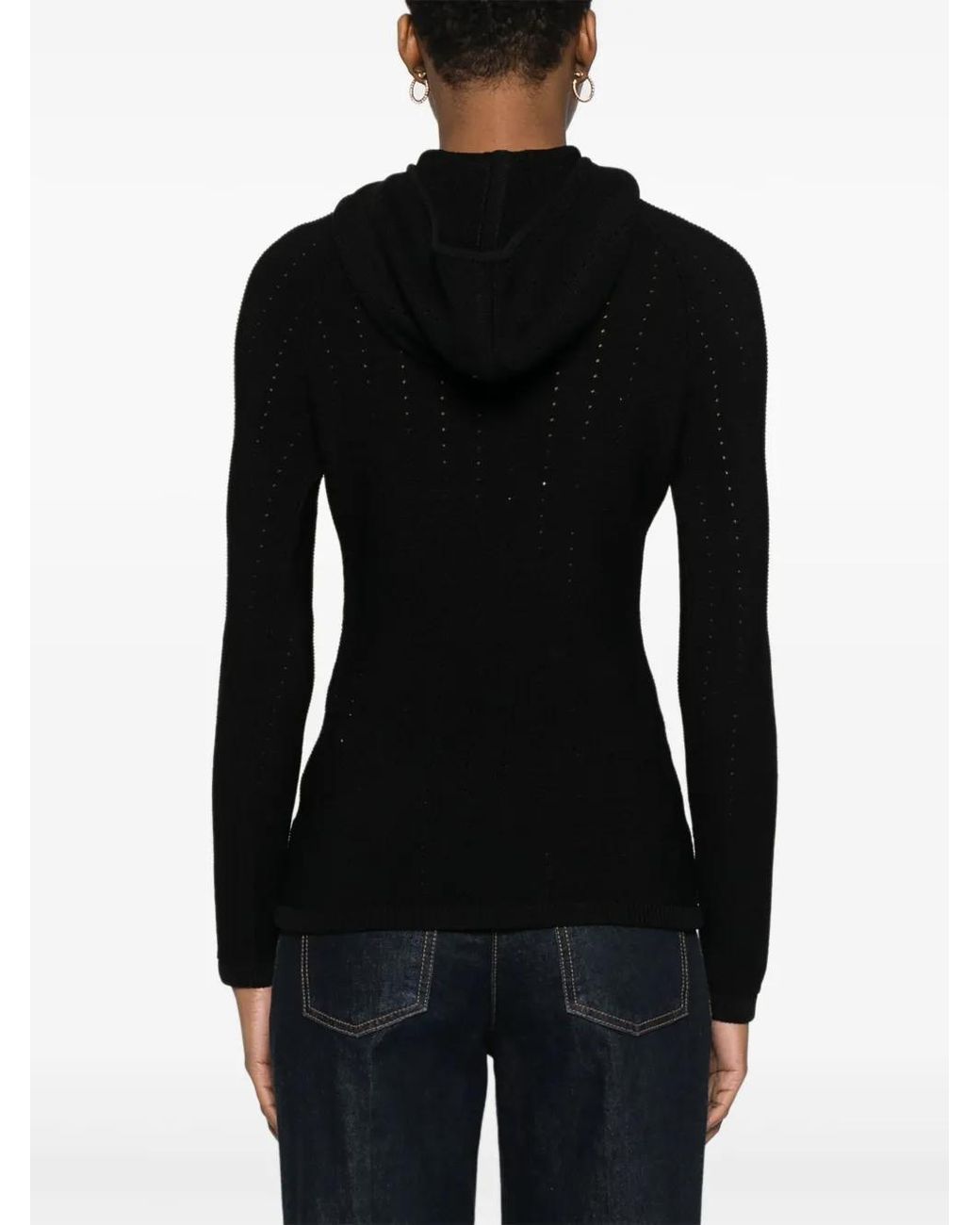 Etro Trui Met Rits in het Black