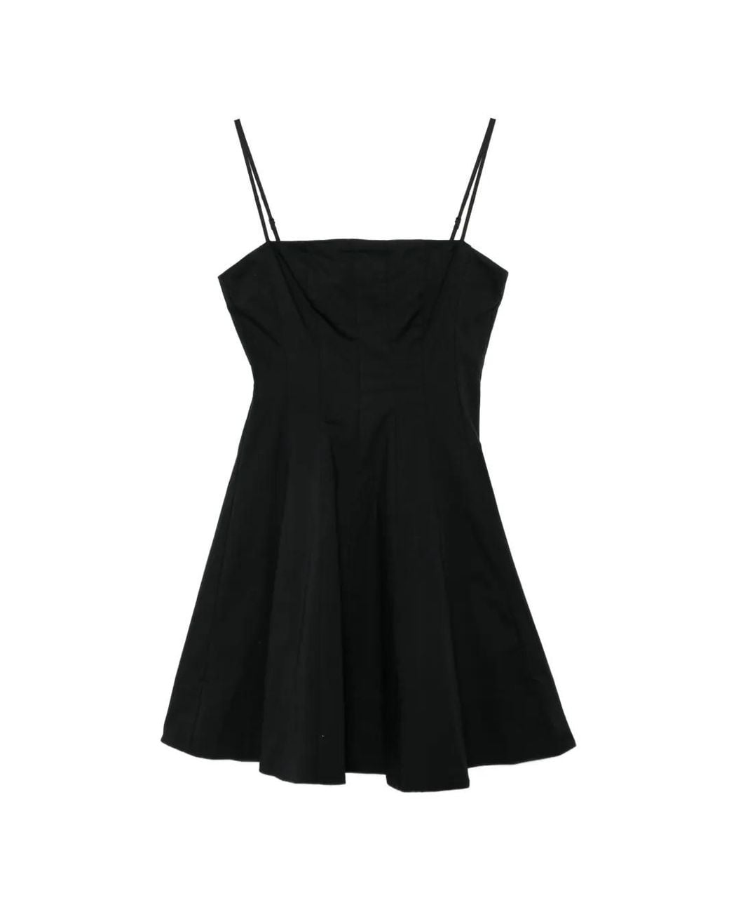 Staud Black Robe Courte Wylie