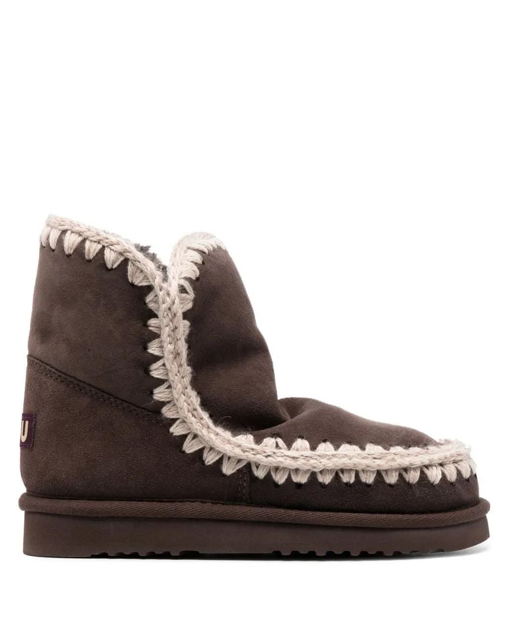Mou Brown Eskimo 18 Ankle Boots