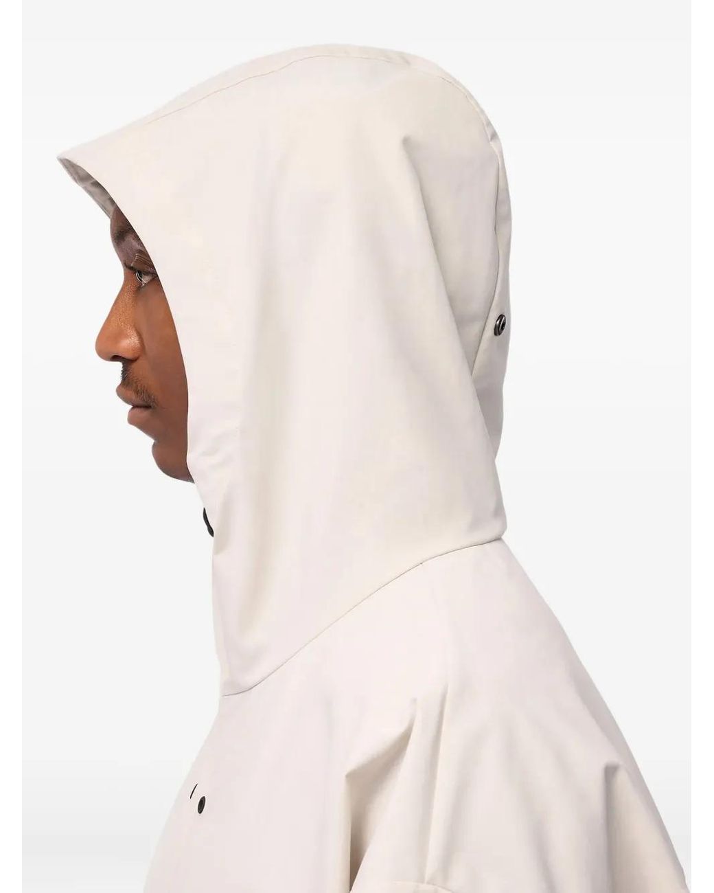 Chaqueta Balfron Con Capucha Y Cremallera A_COLD_WALL* de hombre de color White