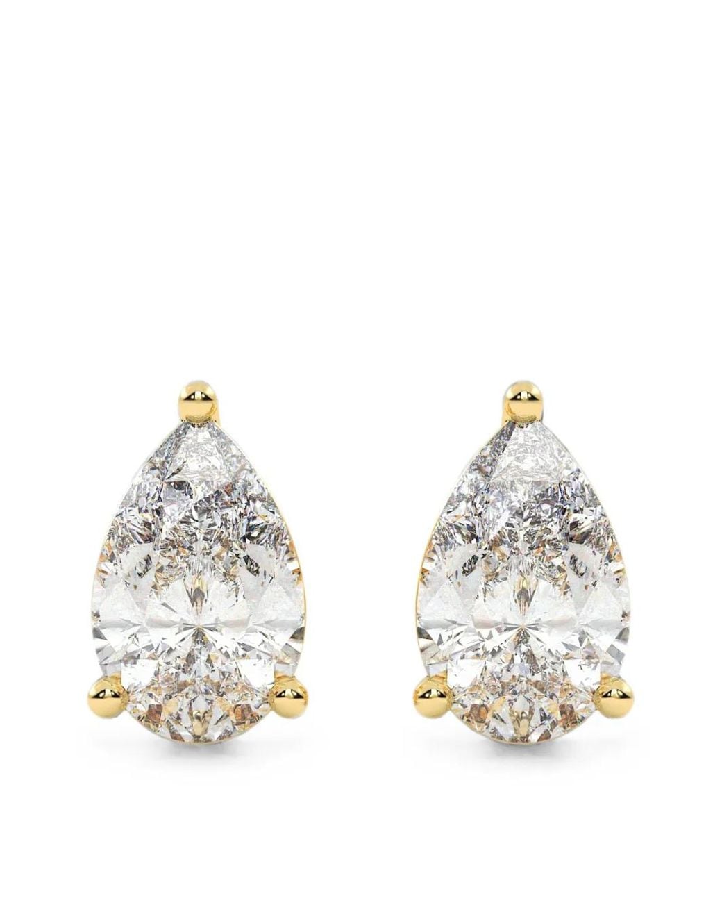 Diamond Essentials White Diamond Solitaire Earrings