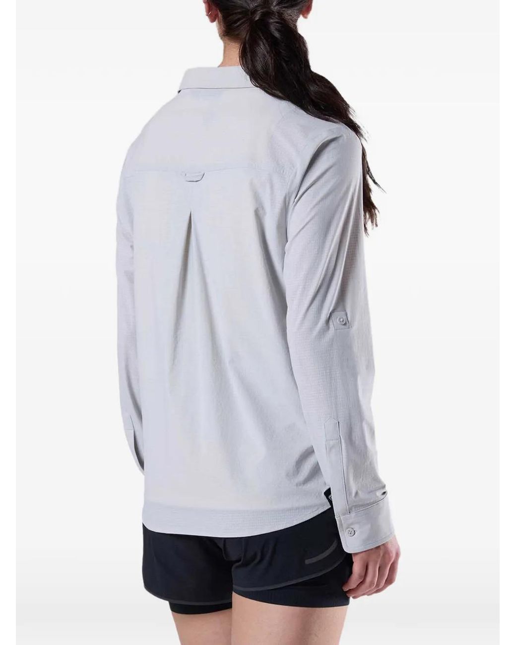 Rossignol Gray Long Sleeve Ventilation Shirt