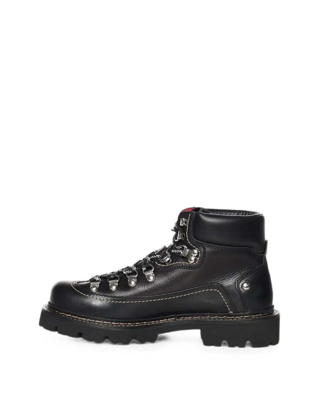 DSquared² Black Bottines En Cuir À Lacets for men