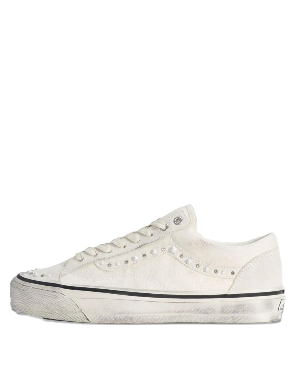 Vans White Otw Old Skool Sneakers