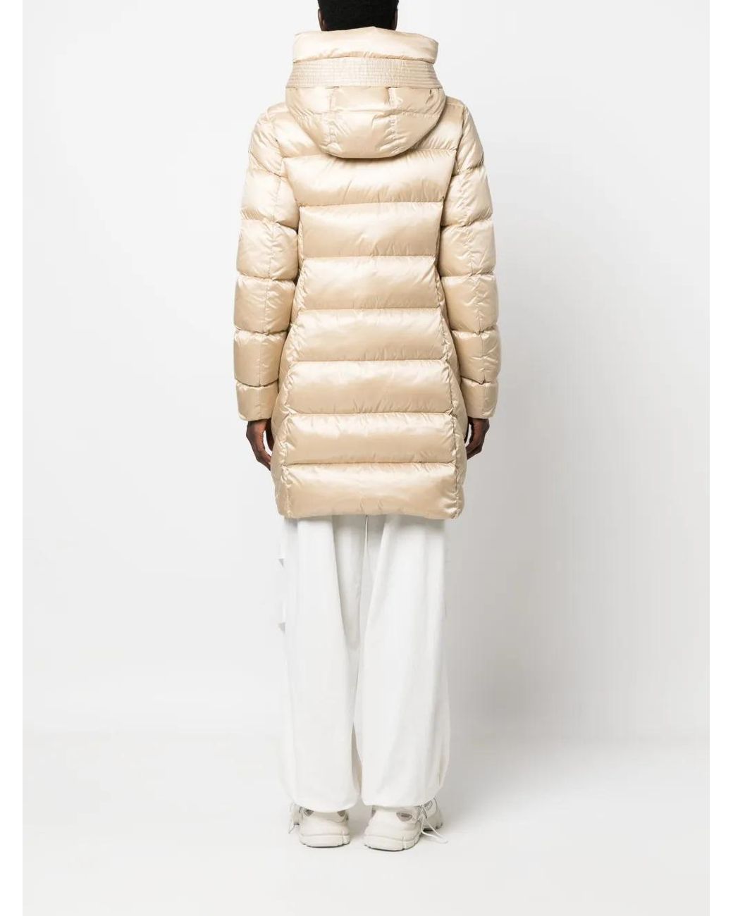 Parajumpers Natural Marion Quilted Hooded Jacket