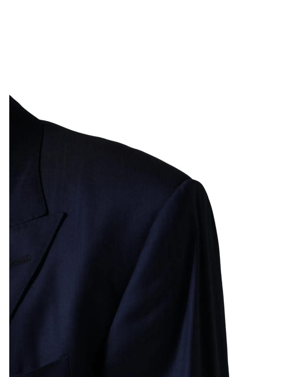 Dolce & Gabbana Blue Single-Breasted Blazer for men