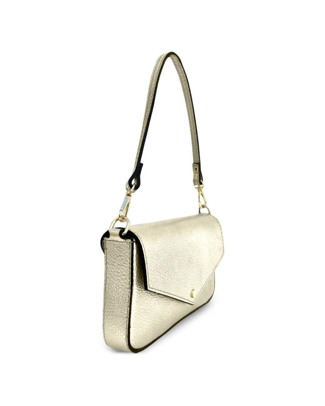 Apatchy London Natural Munro Pebbled Leather Crossbody Bag