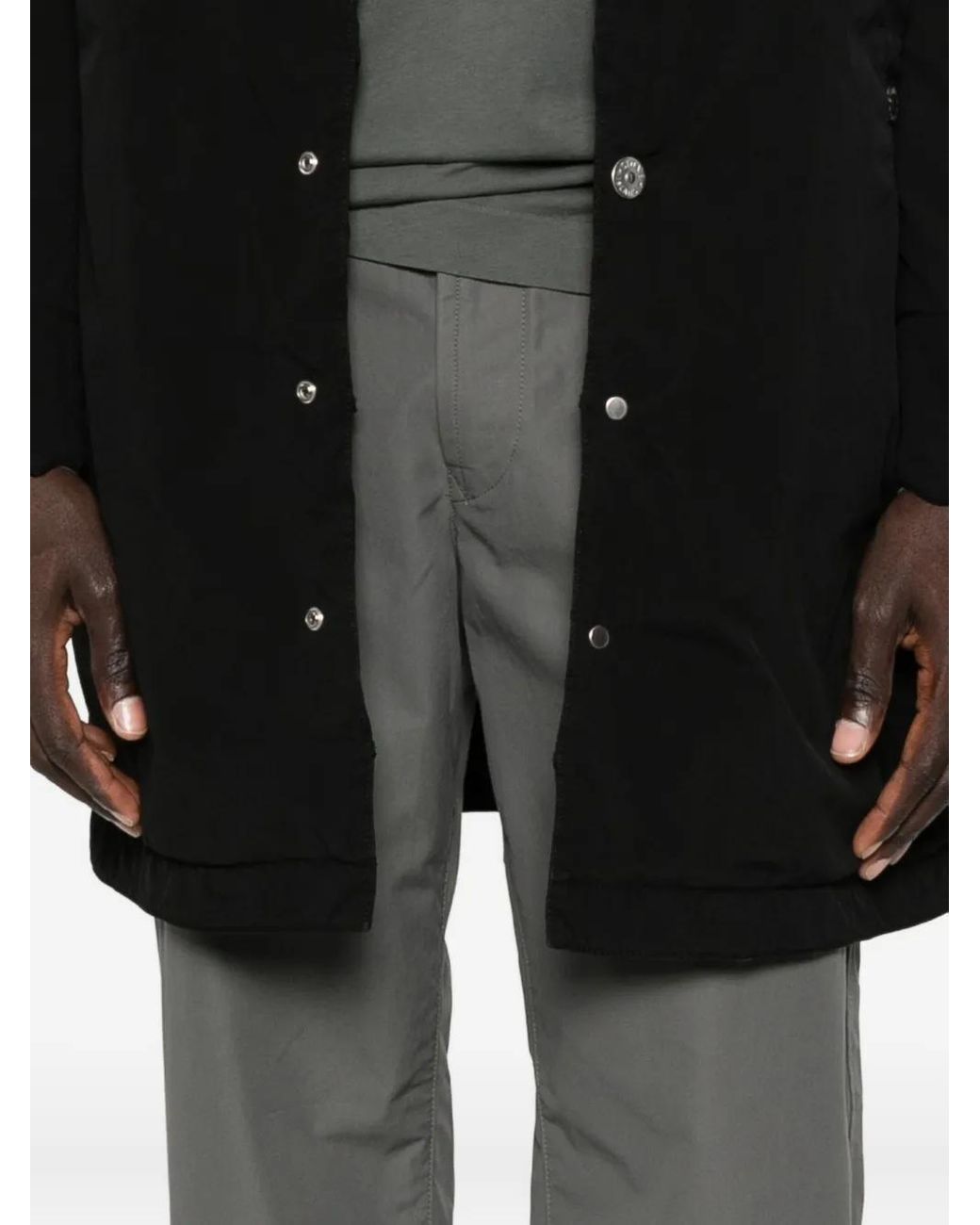 Stone Island Gray Pants for men