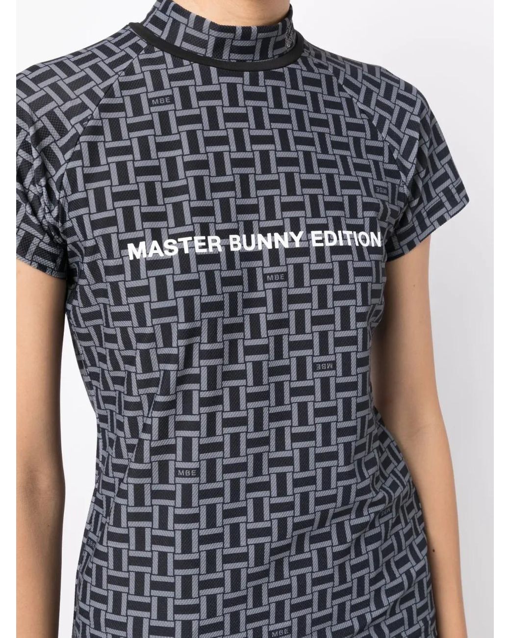 MASTER BUNNY EDITION Black Logo-Print T-Shirt