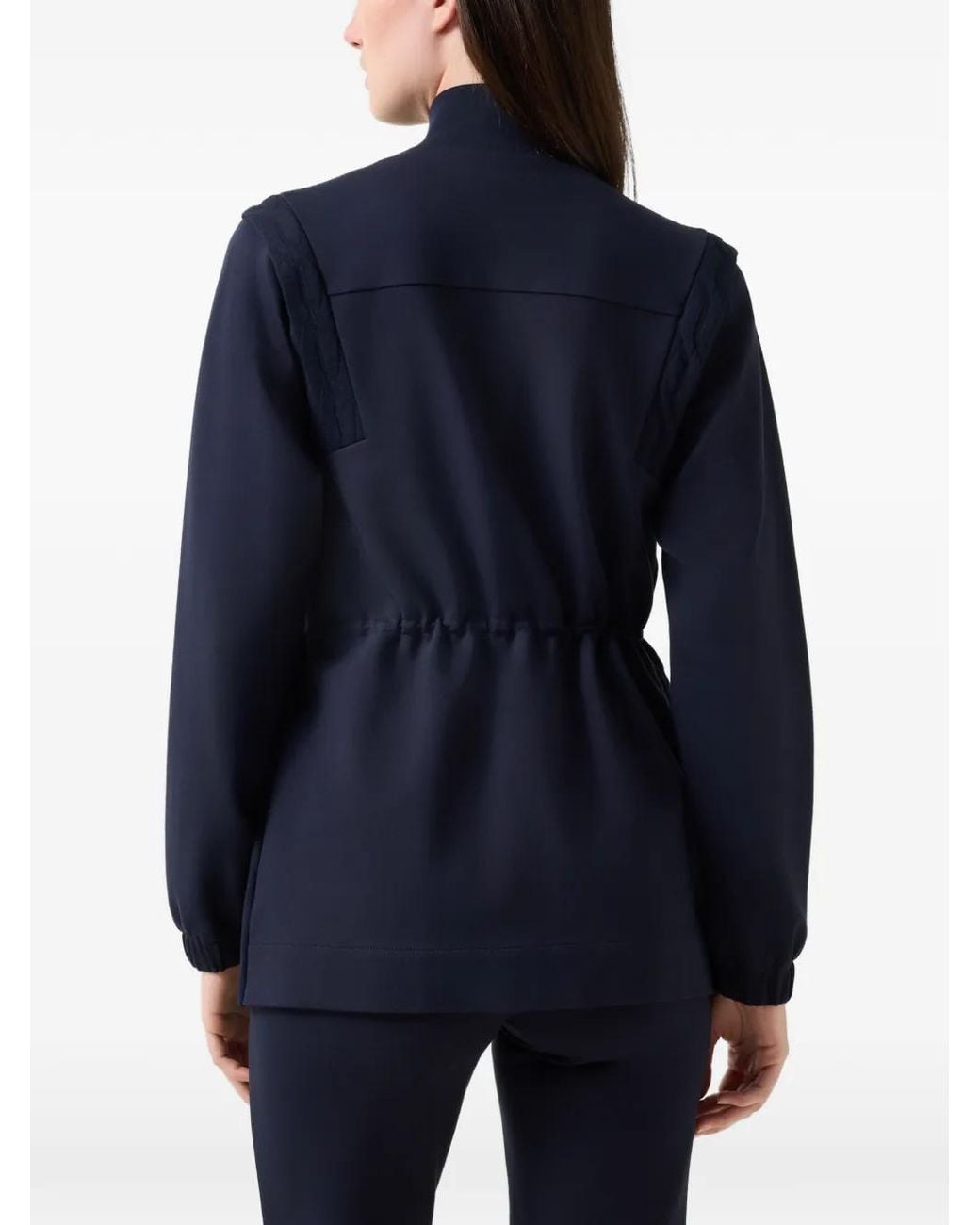 Bogner Blue Veste Katalina En Maille Torsadée