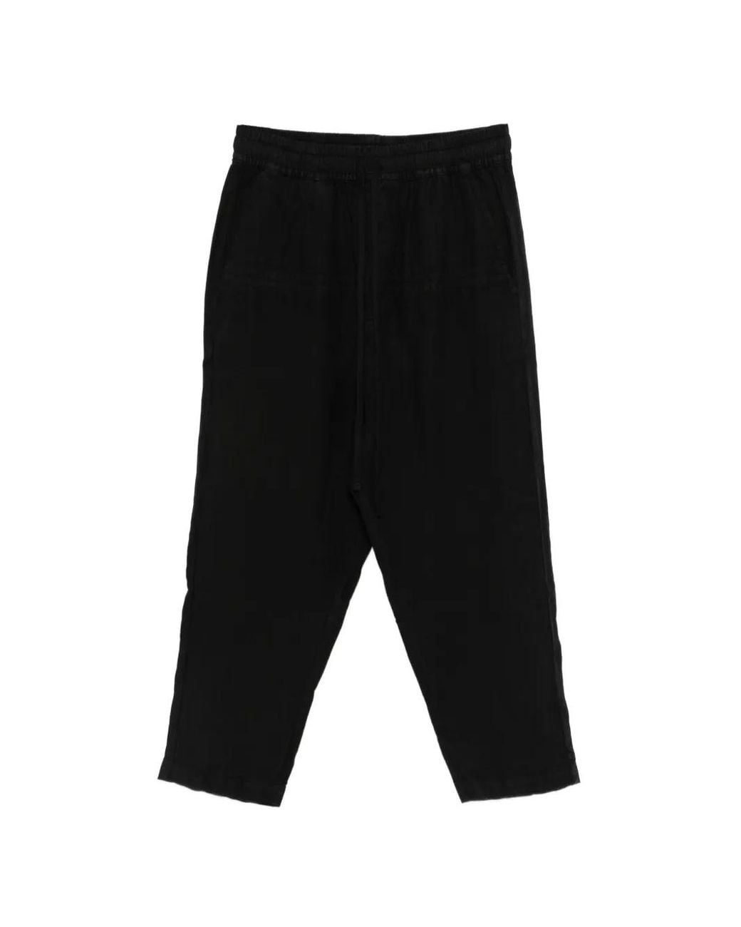Thom Krom Black Pantalon À Lien De Resserrage for men