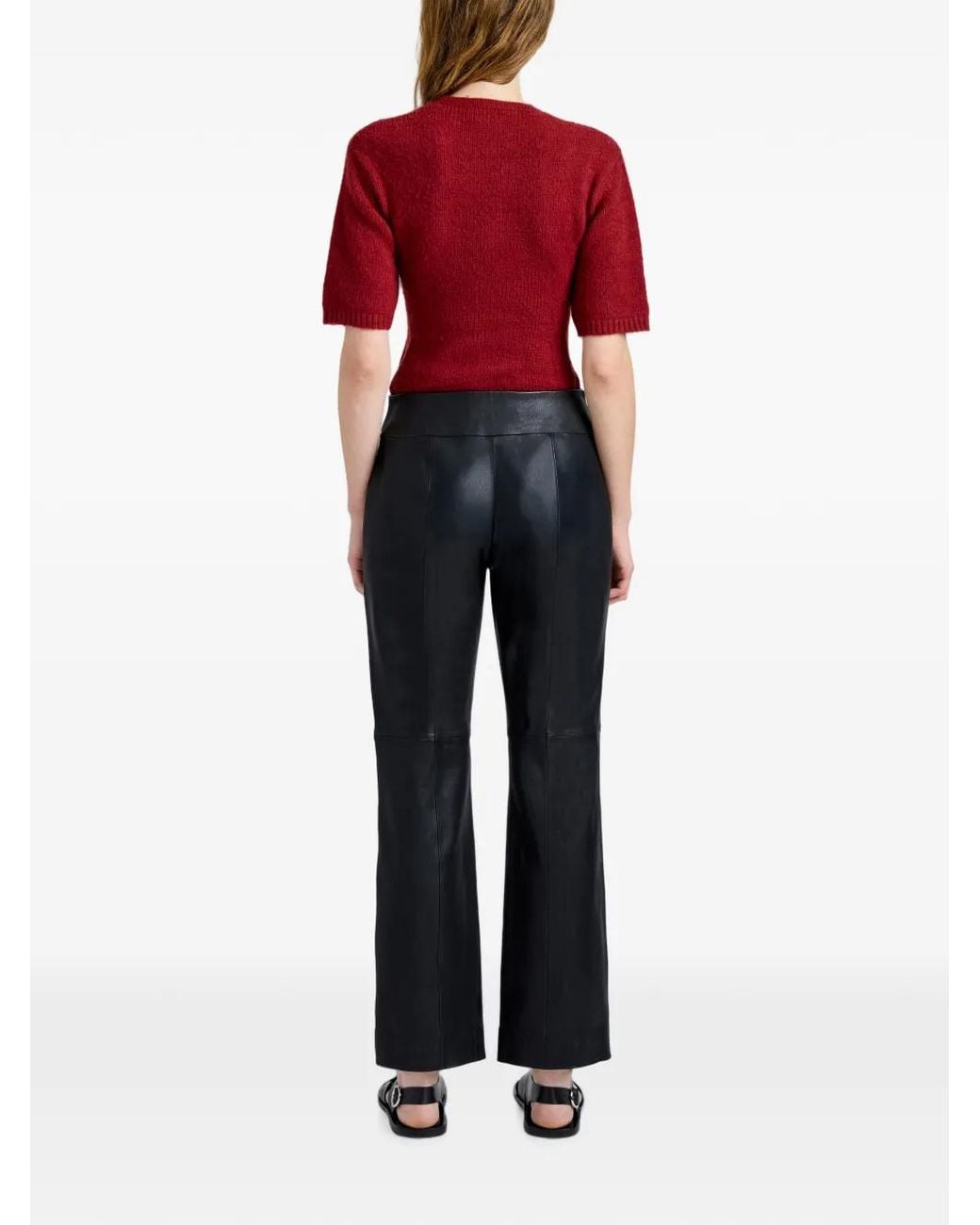 Proenza Schouler Red Dana Sweater