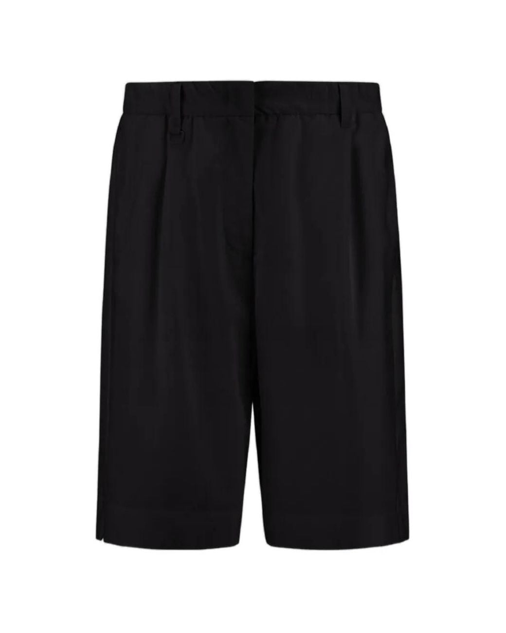 Short À Taille Élastiquée Laminar en coloris Black