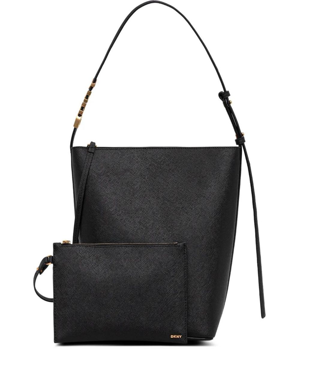 DKNY Black Sac Cabas À Pochette Détachable