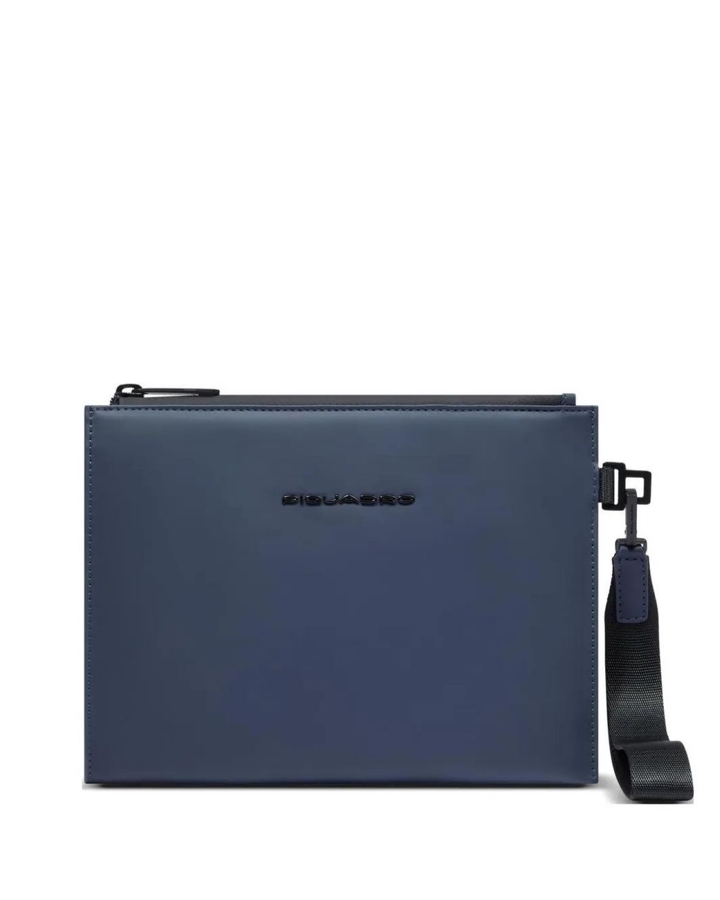 Piquadro Blue Water-Resistant Clutch Bag for men