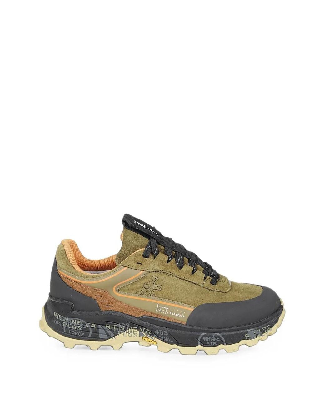 Premiata Green Devin 501 Sneakers