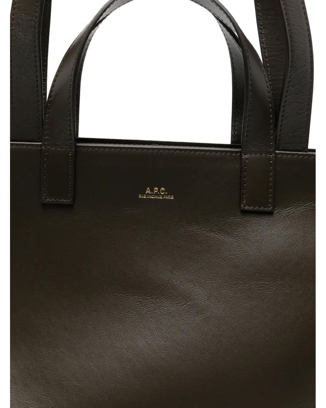 A.P.C. Black Drummer Small Bag