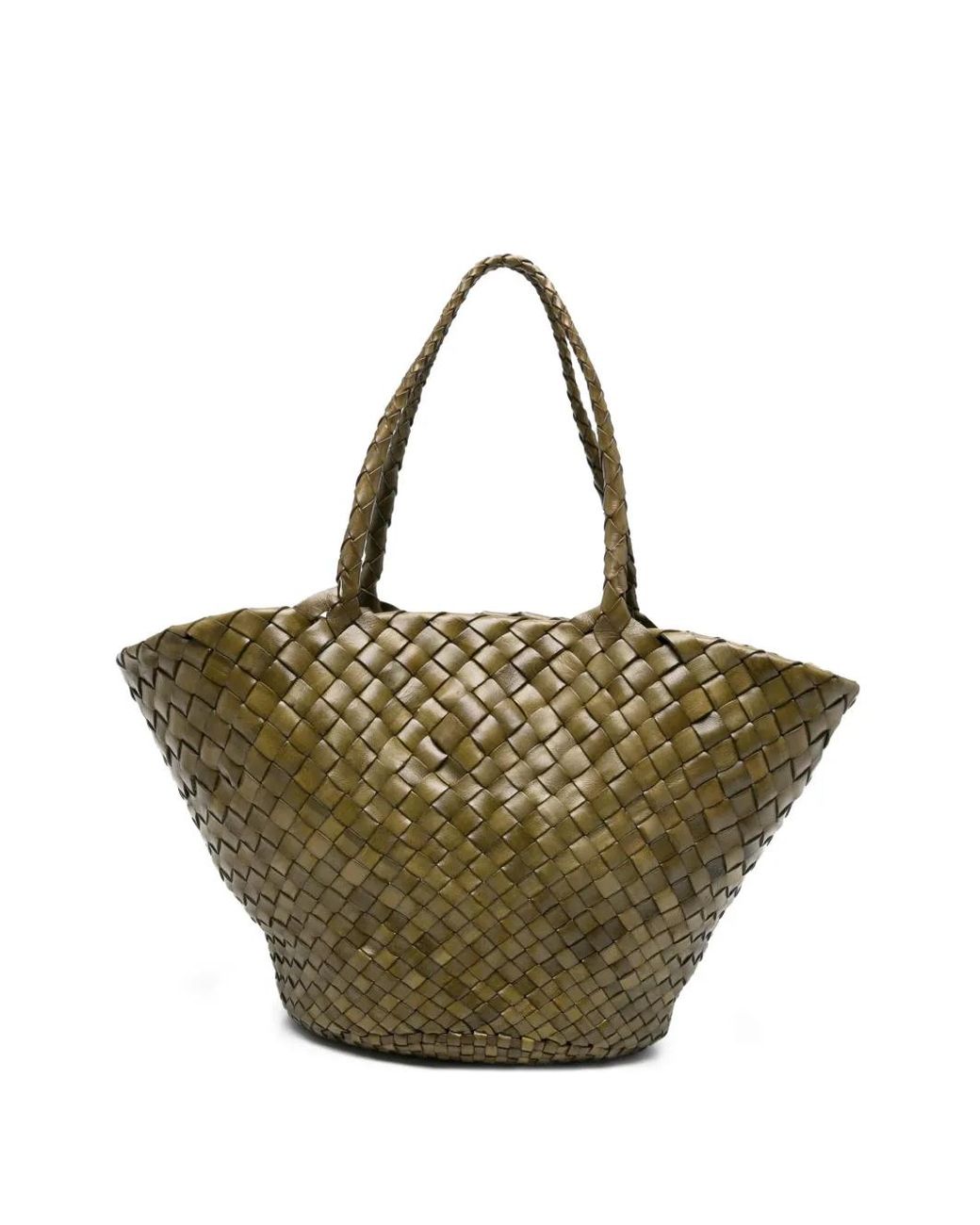 Dragon Diffusion Egola Woven Tote Bag in Metallic | Lyst