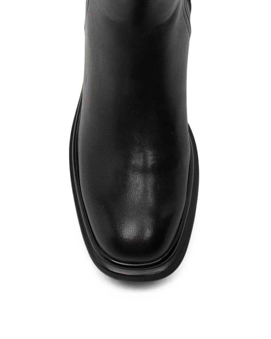 Bruno Premi Black Ruched Platform Boots