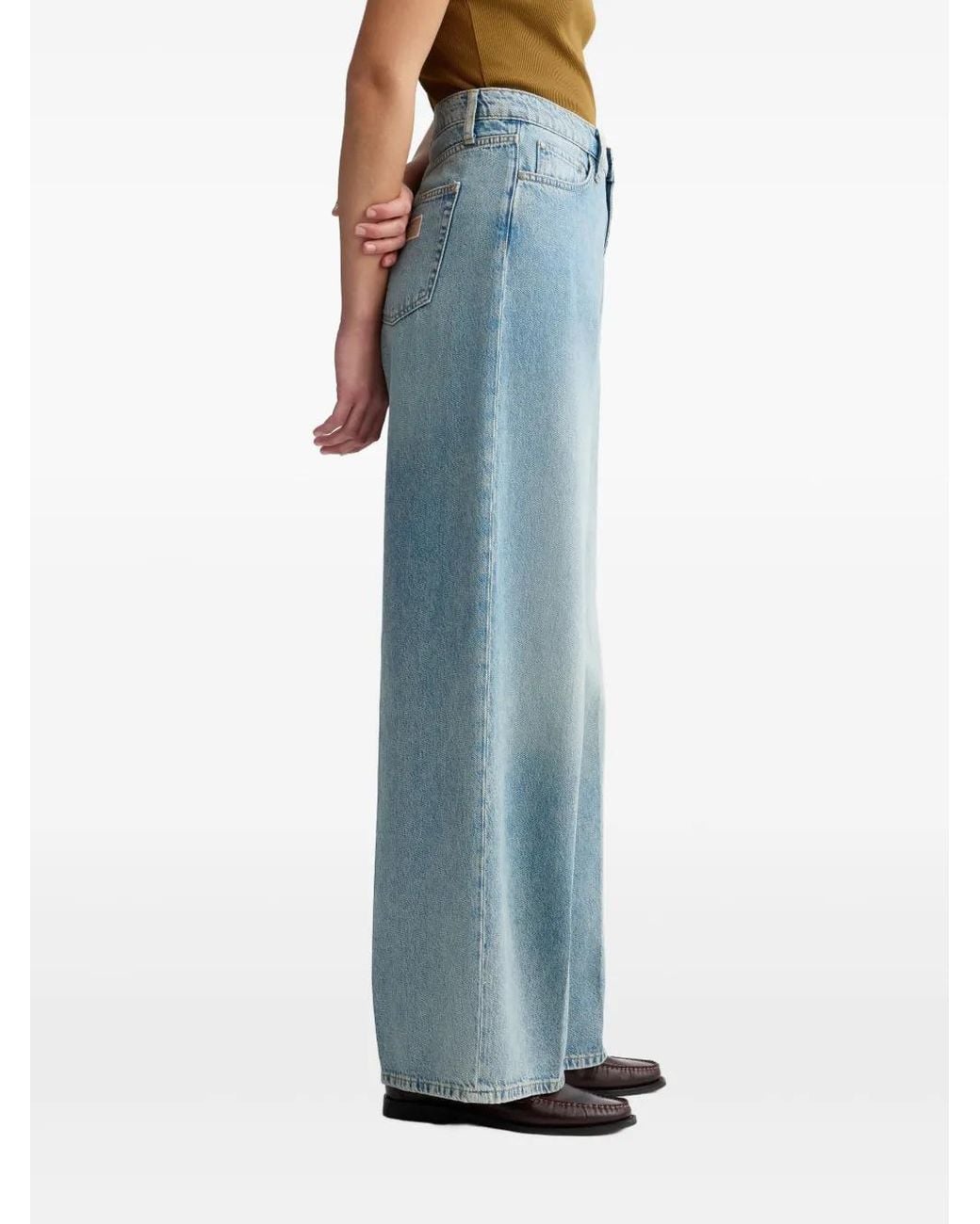 Liu Jo Blue Wide-Leg Jeans