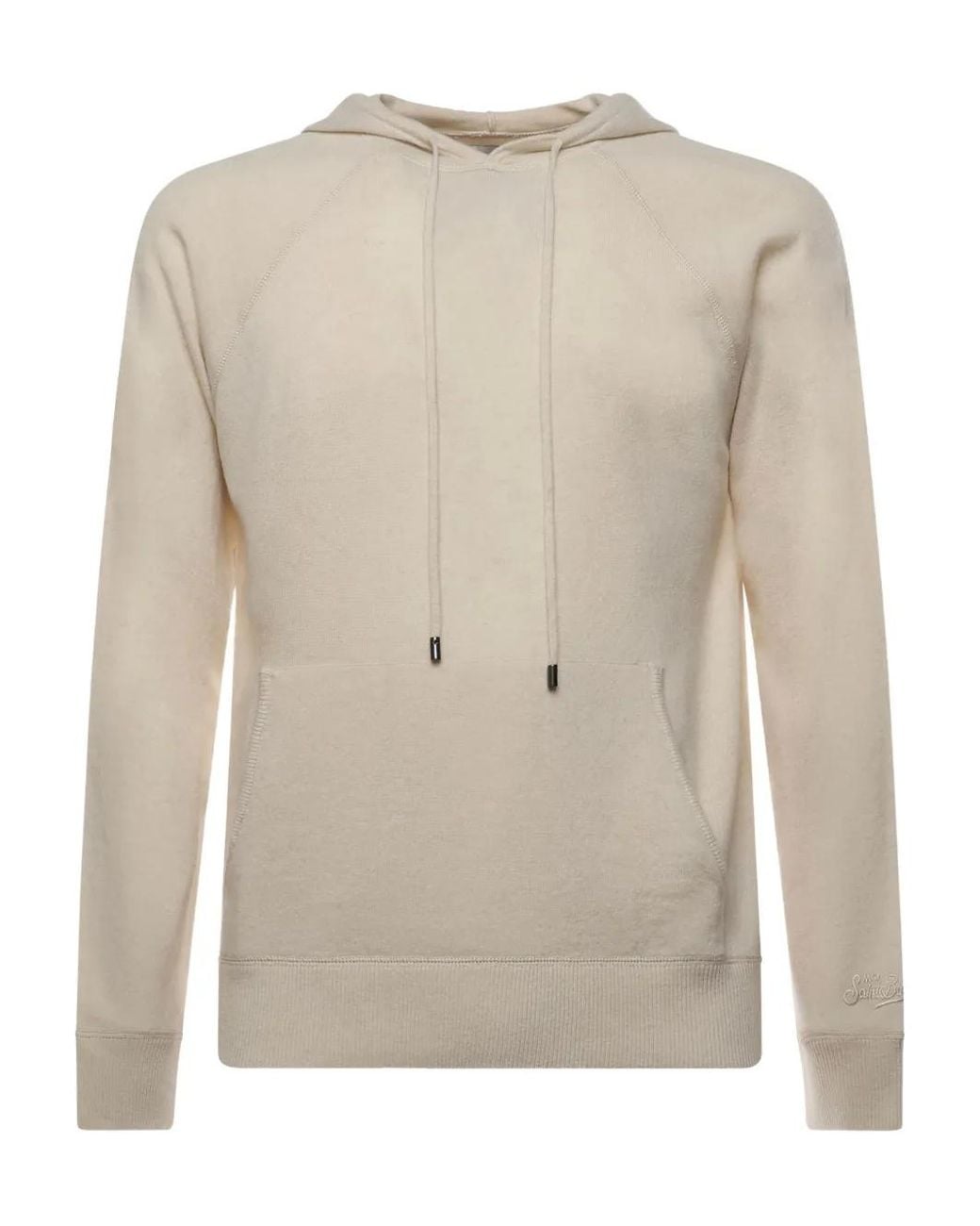 Mc2 Saint Barth Natural Hoodie À Manches Raglan for men