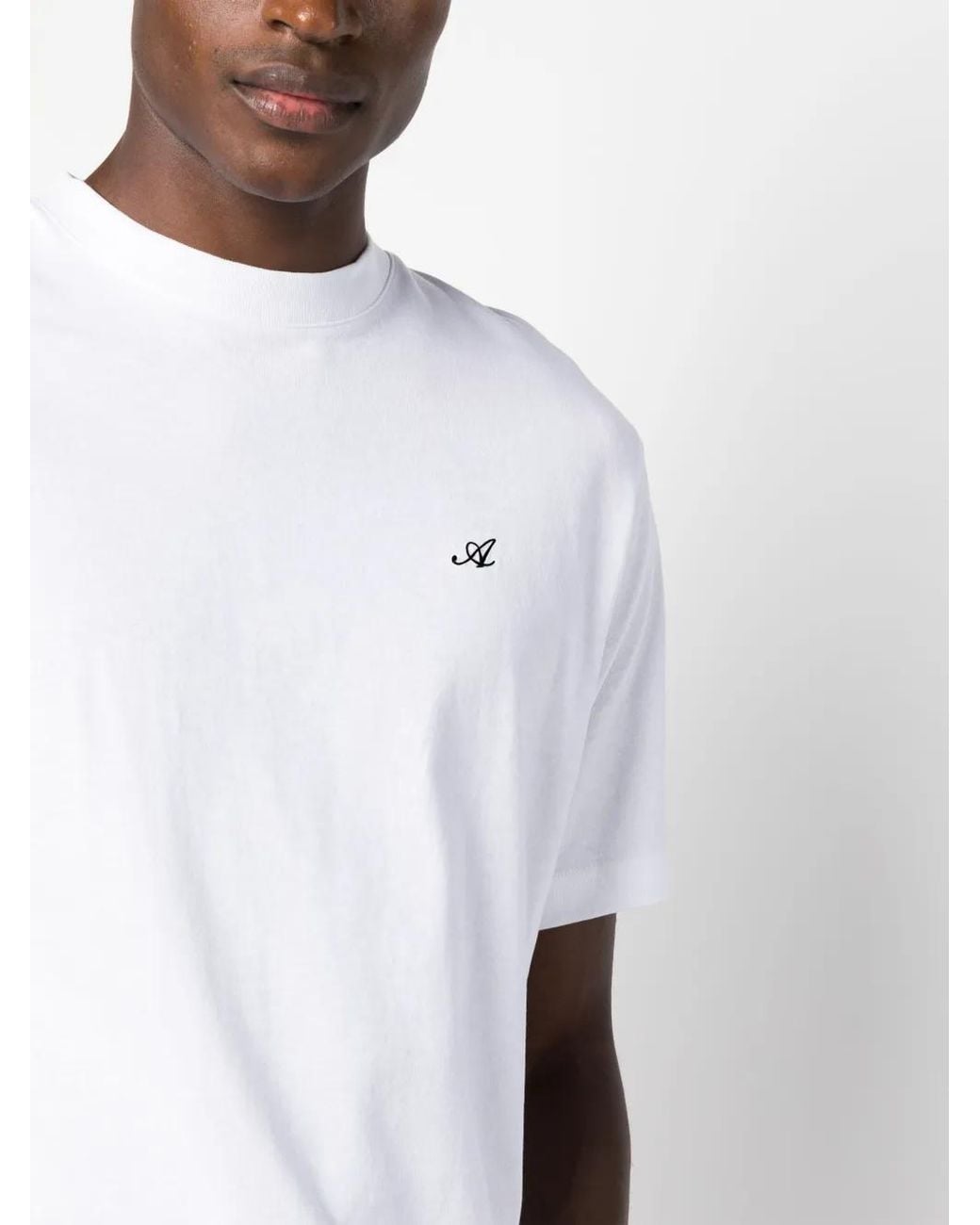 Axel Arigato White Logo-Embroidered Sweatshirt for men