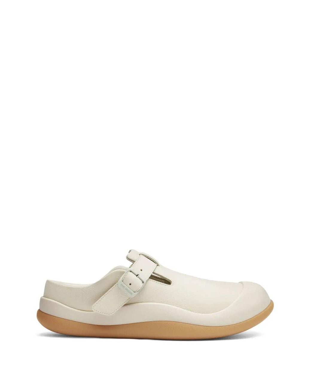 Axel Arigato White Squish T-Bar Mules for men