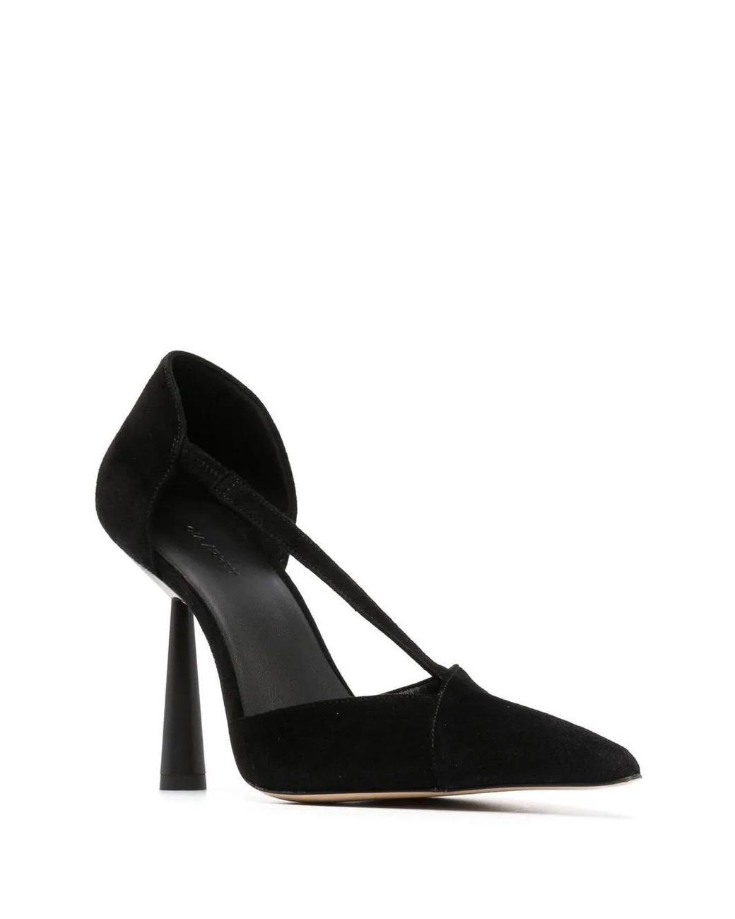 Gia Borghini Black 105Mm Pointed-Toe Pumps