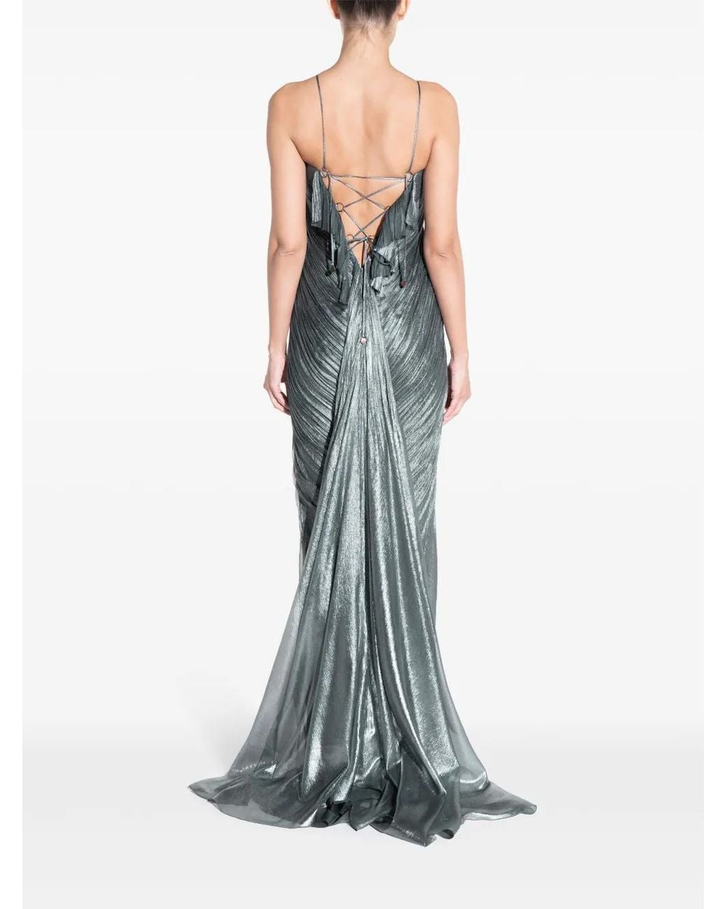 Maria Lucia Hohan Blue Raisa Gown