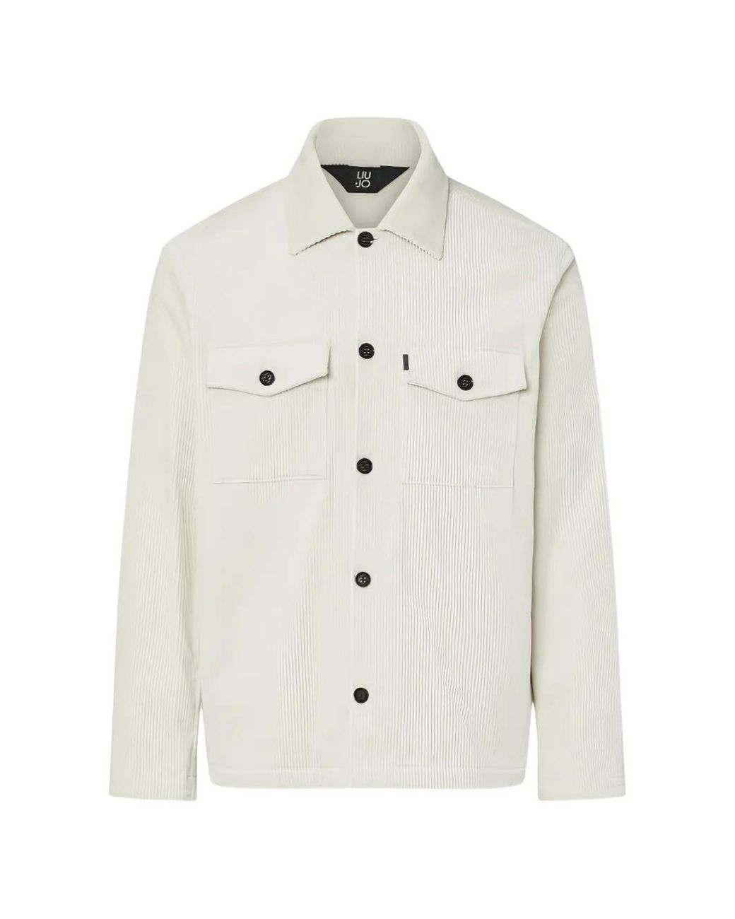Liu Jo Jacket Overshirt in het White voor heren