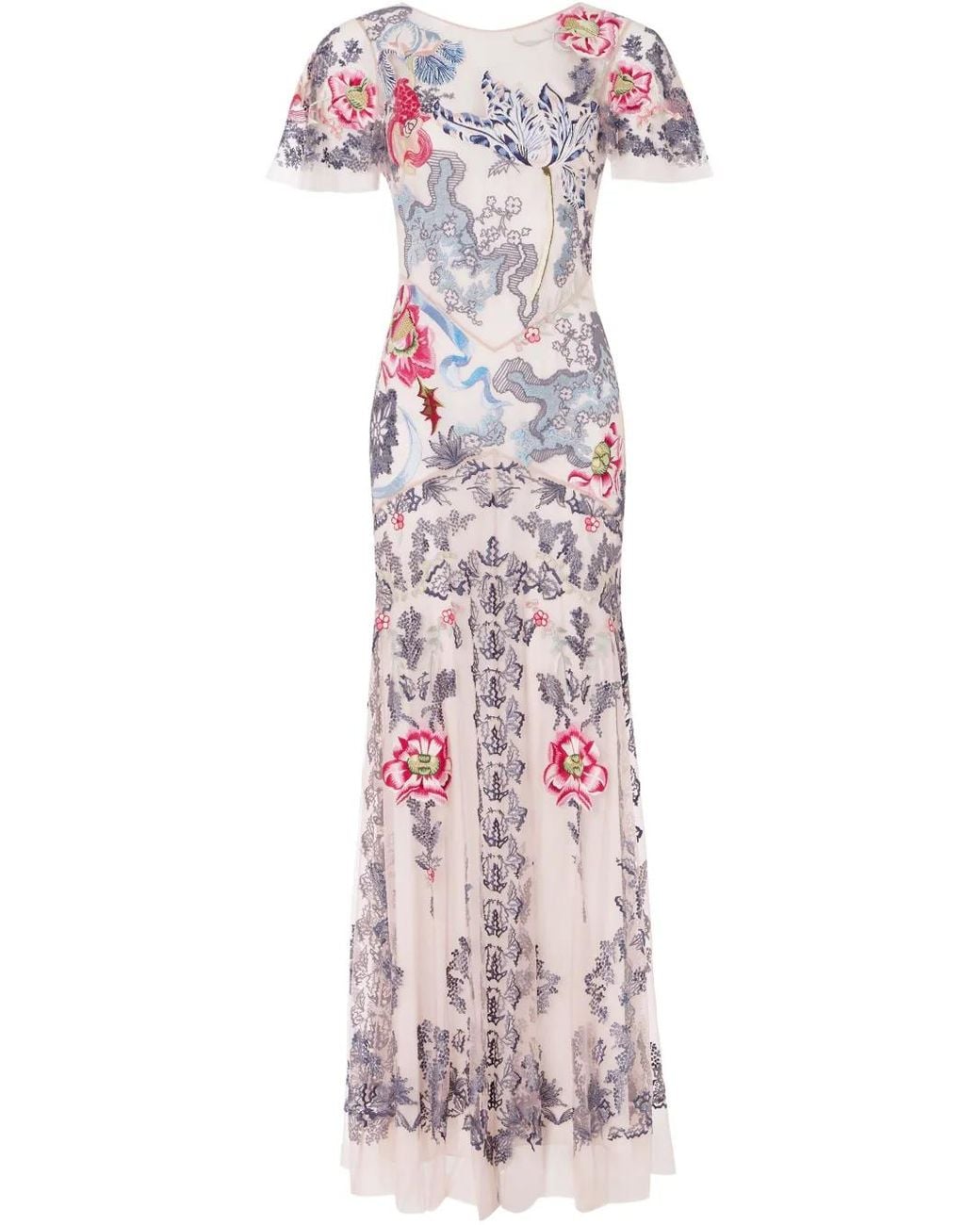 Temperley London Pink Bilbao Gown