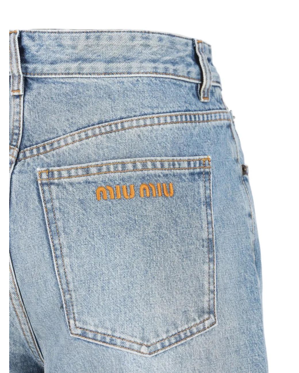 Miu Miu Blue Jeans