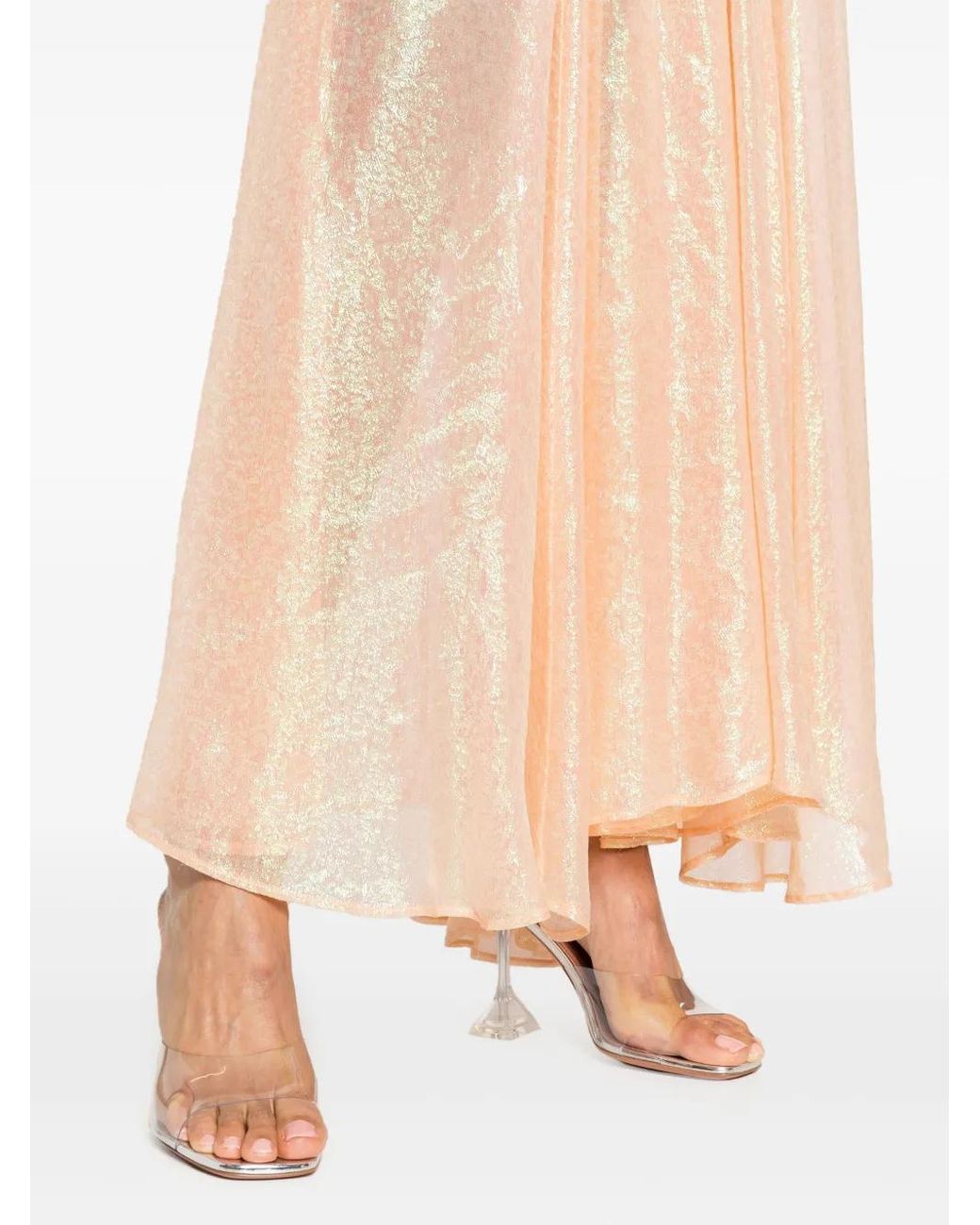 Forte_forte Natural Silk Chiffon Long Skirt