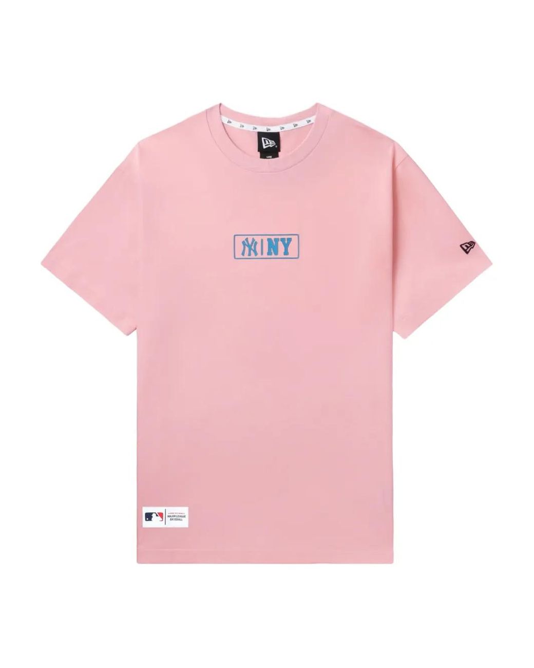 KTZ Pink Box-Logo Printed T-Shirt for men