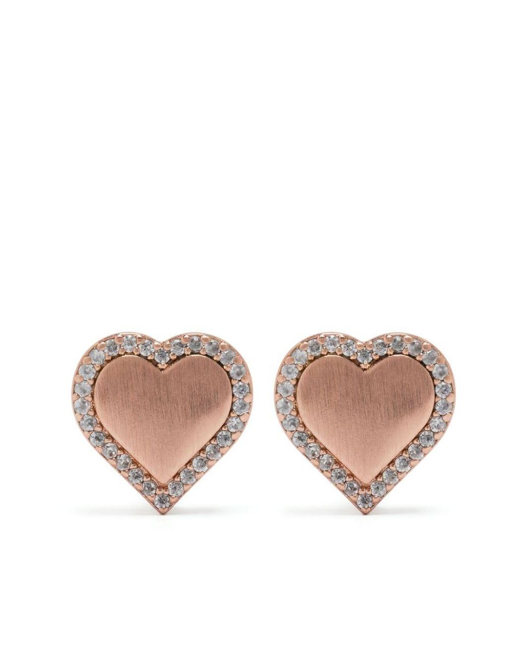 Kate spade sale pink heart earrings