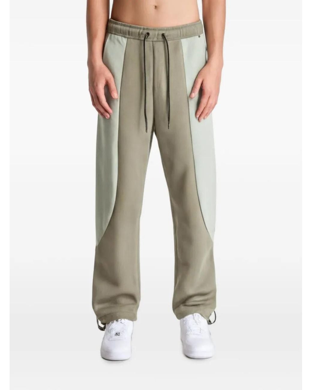 Nike Green Pantalon De Jogging Tech Fleece À Design Colour Block for men