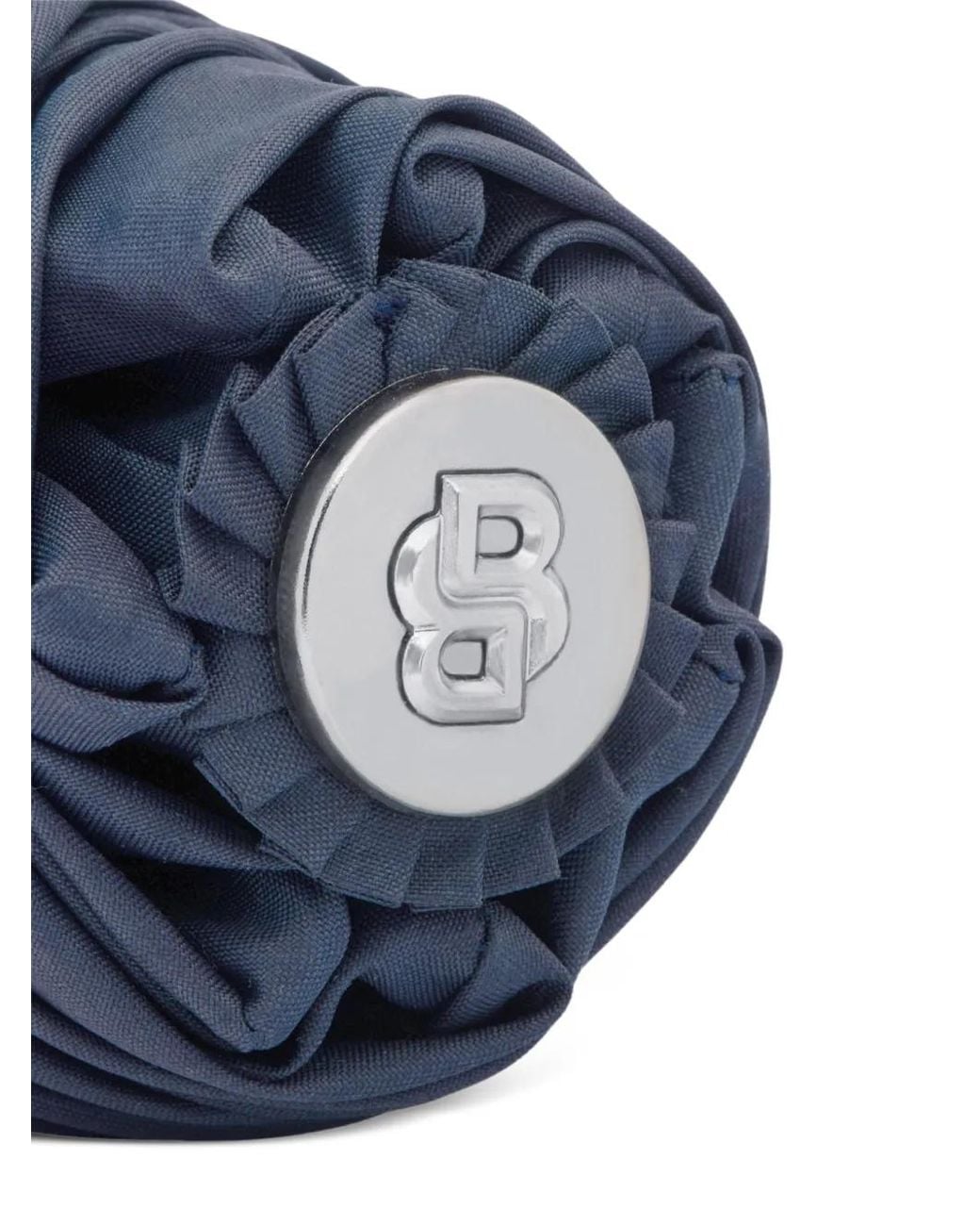 Boss Blue Logo Print Umbrella