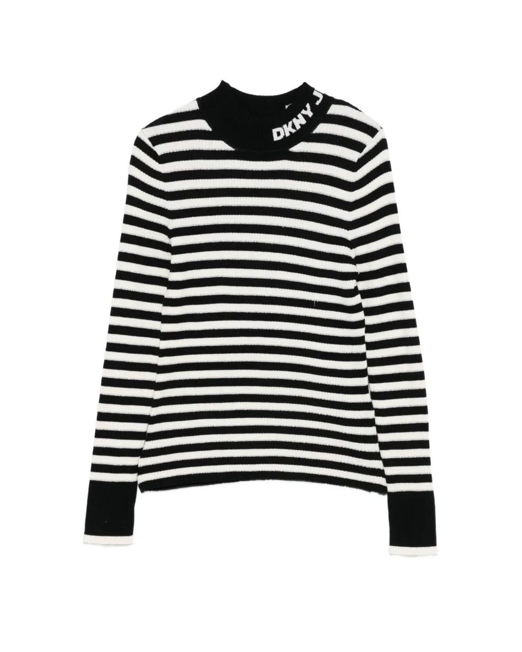 Pull À Rayures DKNY en coloris Black