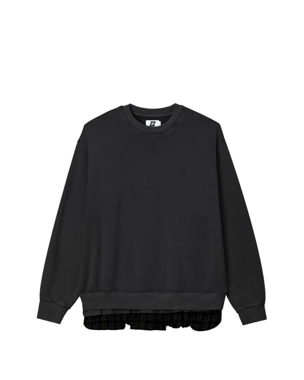 Izzue Black Pull À Logo Brodé for men