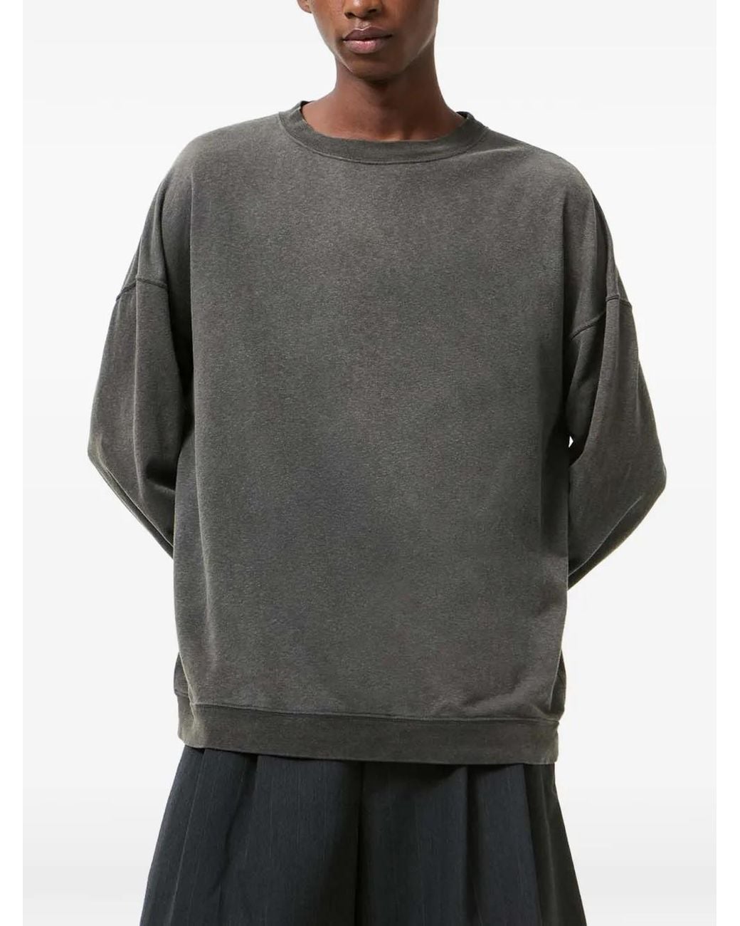 Our Legacy Gray Slack Oversized Sweatshirt for men